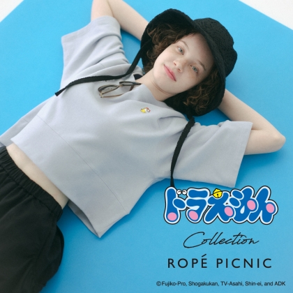 【ROPE' PICNIC】人気キャラクター「ドラえもん」とROPÉ PICNICのスペシャルアイテムが登場！